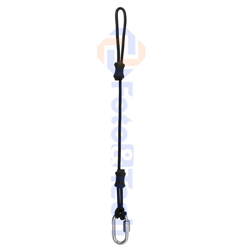 Foto&Tech Safety Camera Strap Tether Leash Fits any Sling Up to 1.5 Inch Wide with Durable Stainless Steel Carabiner and High Strength Cord - Image 2